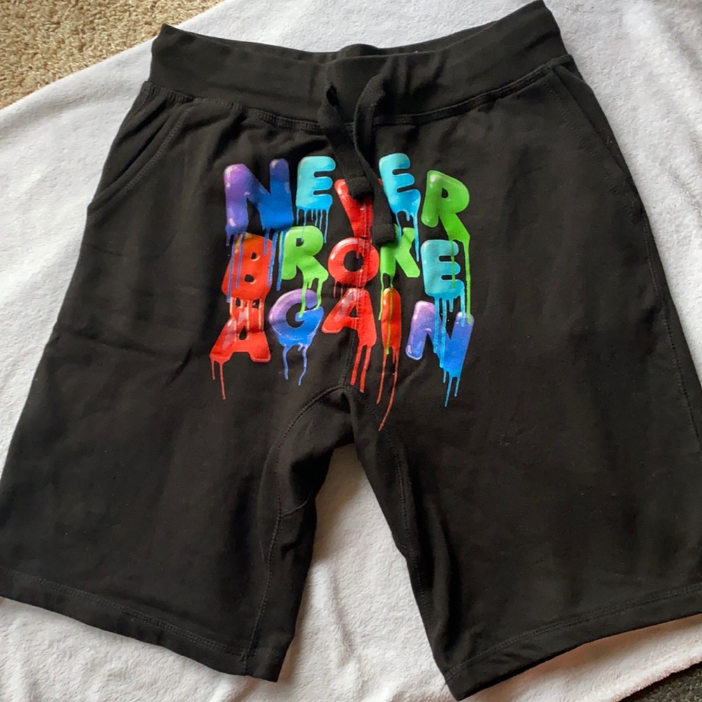 Unisex cotton/fleece shorts
